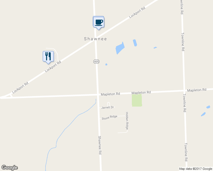 map of restaurants, bars, coffee shops, grocery stores, and more near 3887 Mapleton Road in North Tonawanda
