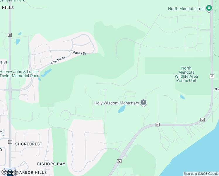 map of restaurants, bars, coffee shops, grocery stores, and more near 3931 South Meadow Drive in Middleton