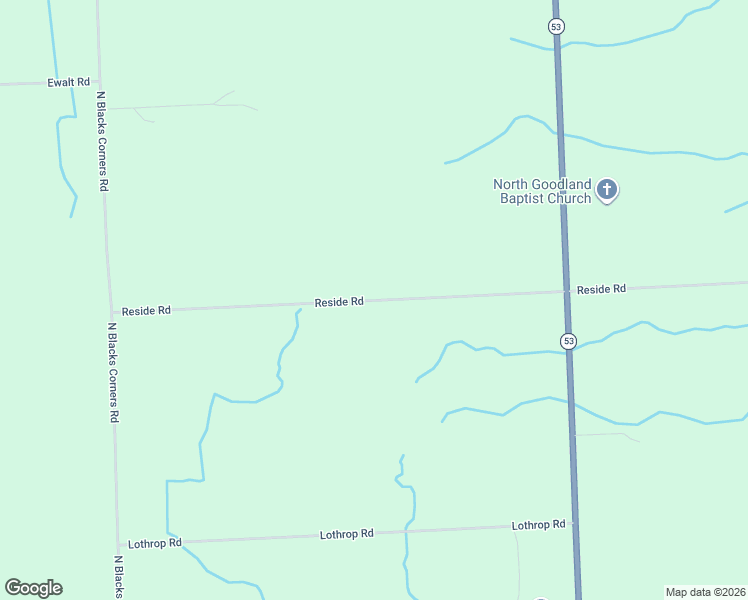 map of restaurants, bars, coffee shops, grocery stores, and more near 6785 Reside Road in Imlay City