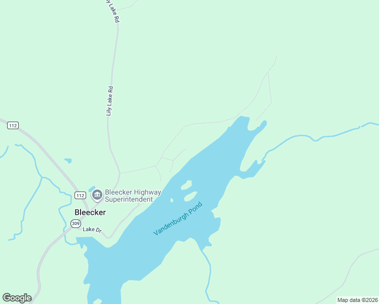 map of restaurants, bars, coffee shops, grocery stores, and more near 178 Lake Edward Road in Gloversville