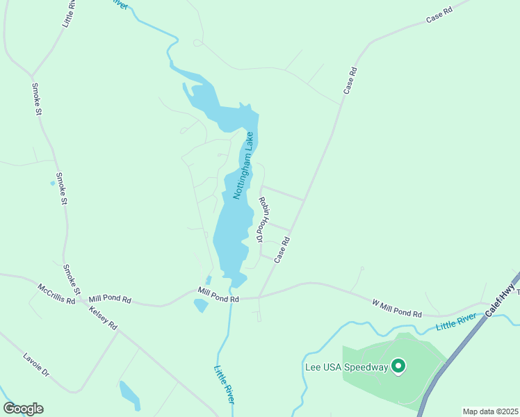 map of restaurants, bars, coffee shops, grocery stores, and more near 22 Robin Hood Drive in Nottingham