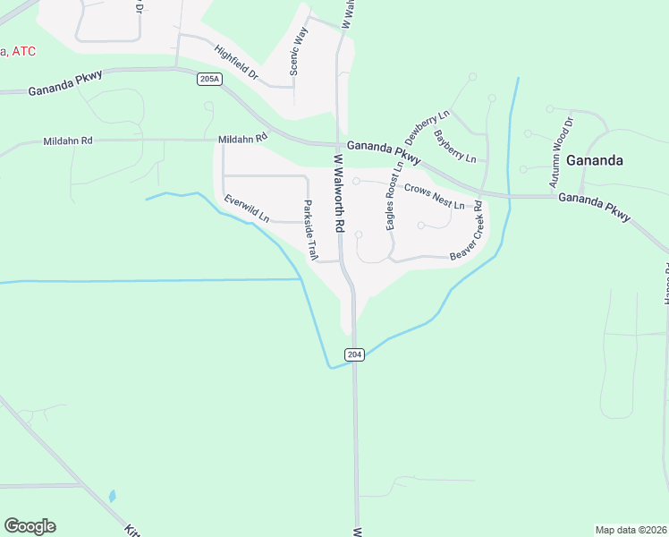 map of restaurants, bars, coffee shops, grocery stores, and more near 466 Parkside Trail in Macedon