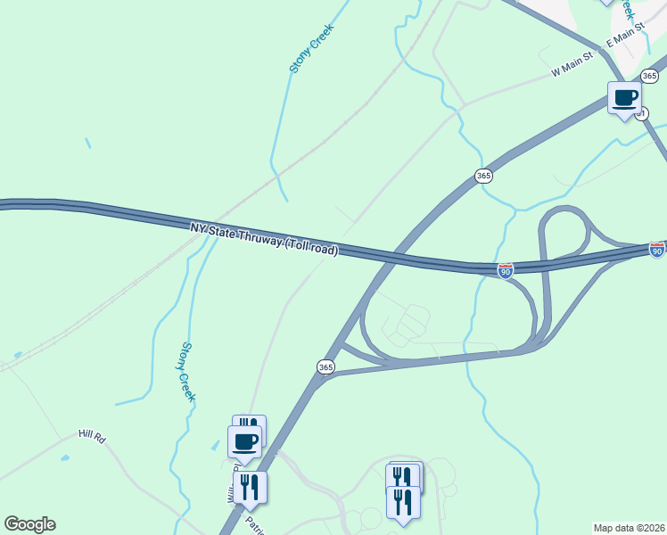 map of restaurants, bars, coffee shops, grocery stores, and more near 5416 Willow Place in Verona