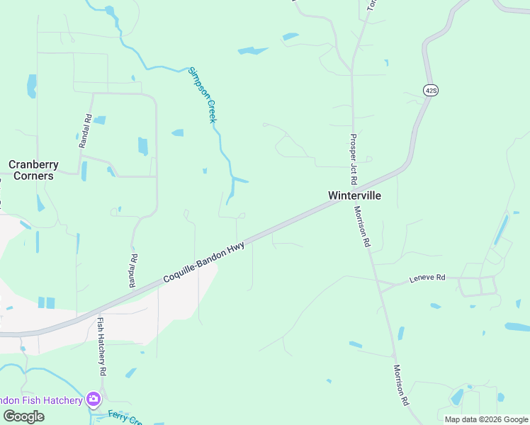 map of restaurants, bars, coffee shops, grocery stores, and more near Oregon 42S in Bandon