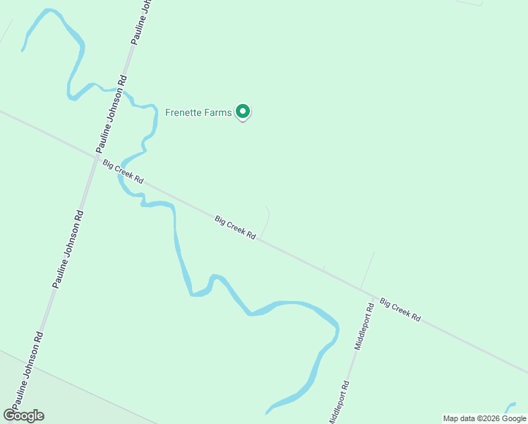 map of restaurants, bars, coffee shops, grocery stores, and more near 216 BIG CK Road in Brant