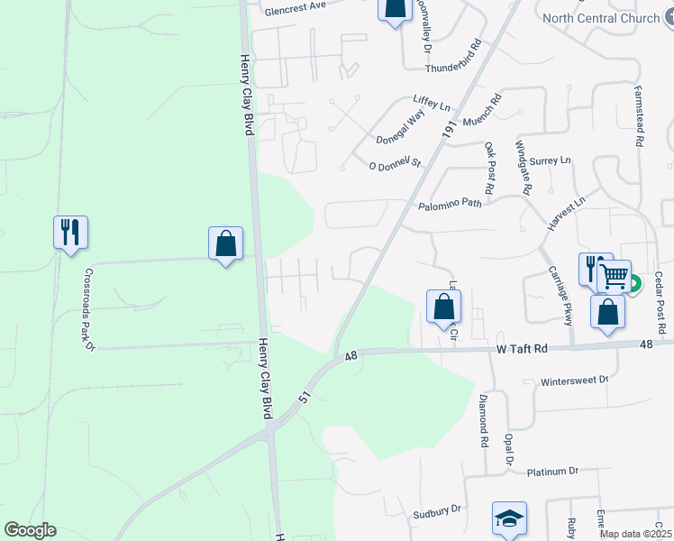 map of restaurants, bars, coffee shops, grocery stores, and more near 4791 Bear Road in Liverpool
