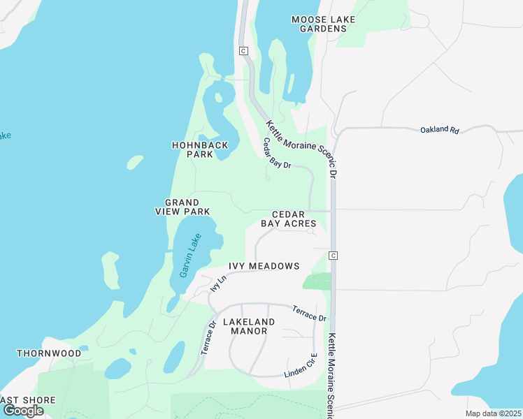 map of restaurants, bars, coffee shops, grocery stores, and more near Road M in Waukesha County