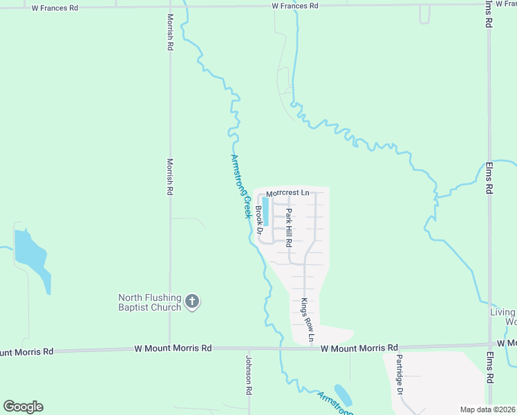 map of restaurants, bars, coffee shops, grocery stores, and more near 8185 Brook Drive in Flushing