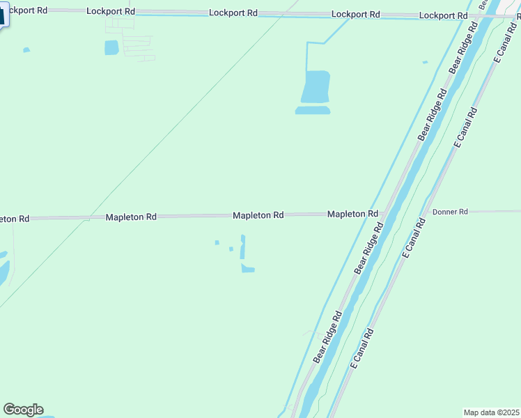 map of restaurants, bars, coffee shops, grocery stores, and more near 5475 Mapleton Road in Lockport