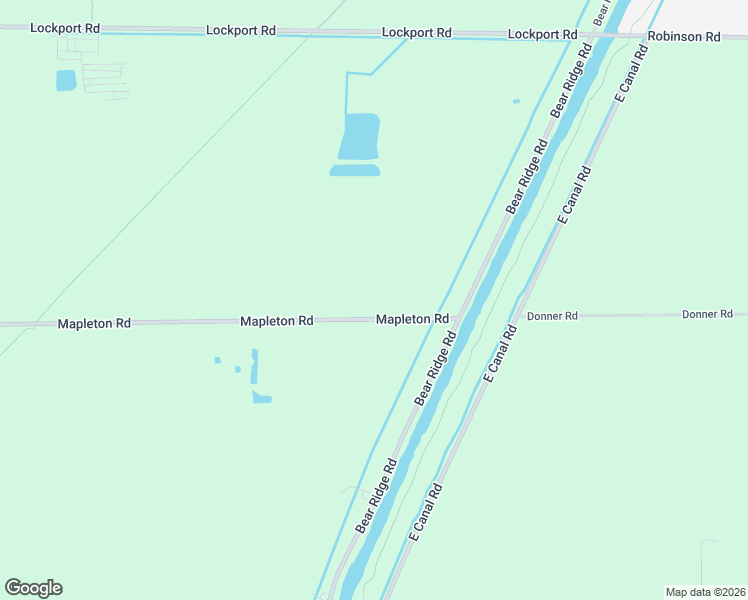 map of restaurants, bars, coffee shops, grocery stores, and more near 5529 Mapleton Road in Lockport
