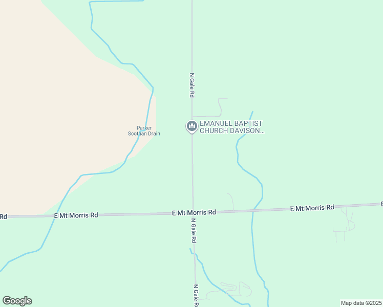 map of restaurants, bars, coffee shops, grocery stores, and more near 7752-8898 North Gale Road in Otisville