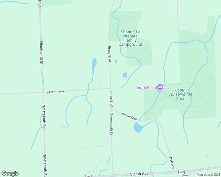 map of restaurants, bars, coffee shops, grocery stores, and more near 2231 Seventh Avenue in St. Catharines