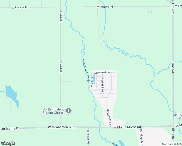 map of restaurants, bars, coffee shops, grocery stores, and more near 8185 Brook Drive in Flushing