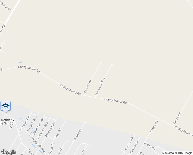map of restaurants, bars, coffee shops, grocery stores, and more near 5438 Prescott Road in Utica