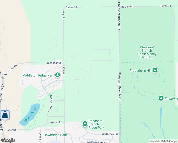 map of restaurants, bars, coffee shops, grocery stores, and more near 6878 Belle Fontaine Boulevard in Middleton