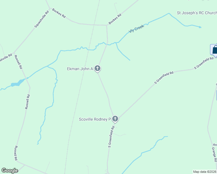 map of restaurants, bars, coffee shops, grocery stores, and more near 29 Bump Hill Road in Greenfield Center