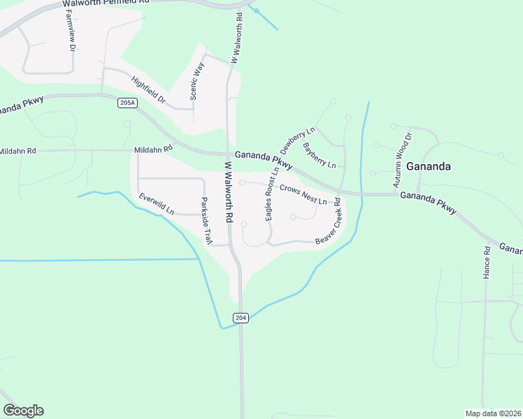 map of restaurants, bars, coffee shops, grocery stores, and more near 3293 Eagles Roost Lane in Macedon