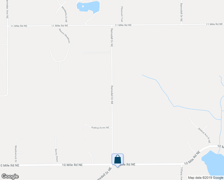 map of restaurants, bars, coffee shops, grocery stores, and more near 9026 Ramsdell Drive Northeast in Rockford