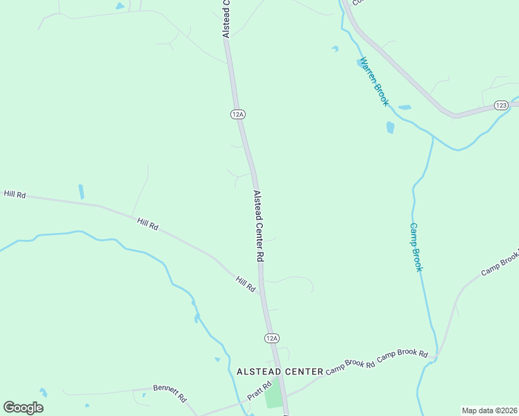 map of restaurants, bars, coffee shops, grocery stores, and more near 370 Alstead Center Road in Alstead