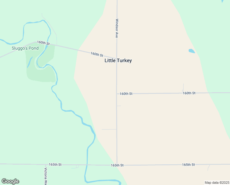 map of restaurants, bars, coffee shops, grocery stores, and more near 1599 Windsor Avenue in Lawler