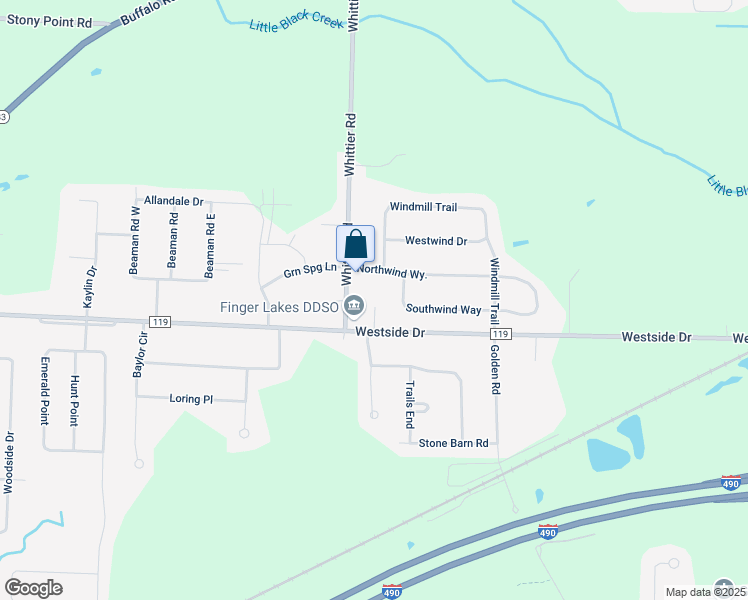 map of restaurants, bars, coffee shops, grocery stores, and more near 1930 Westside Dr in Rochester
