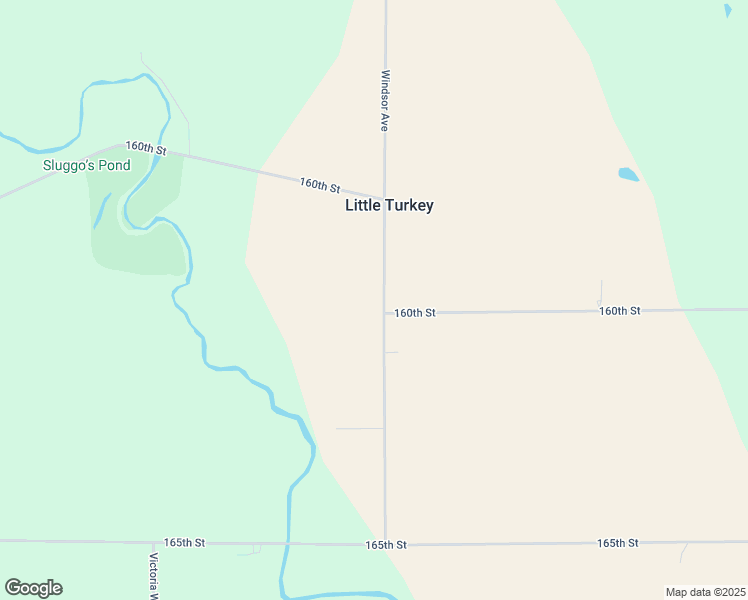 map of restaurants, bars, coffee shops, grocery stores, and more near 1599 Windsor Avenue in Lawler