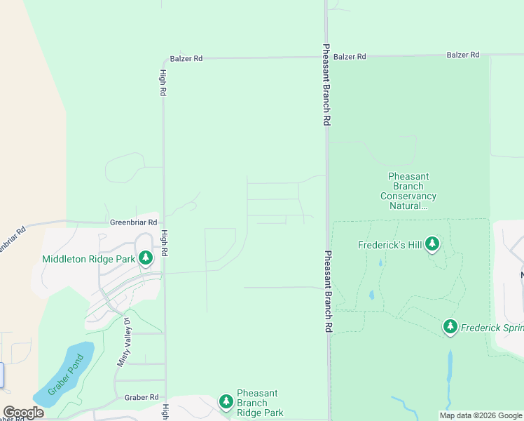 map of restaurants, bars, coffee shops, grocery stores, and more near 4950 High Road in Middleton