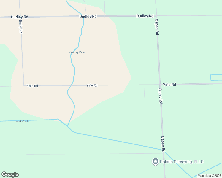 map of restaurants, bars, coffee shops, grocery stores, and more near 15183 Yale Road in Yale