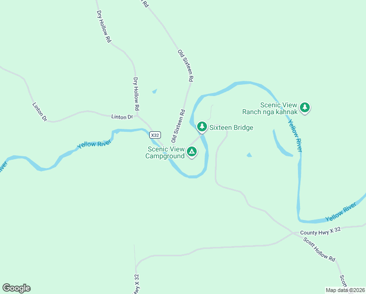 map of restaurants, bars, coffee shops, grocery stores, and more near in Allamakee County