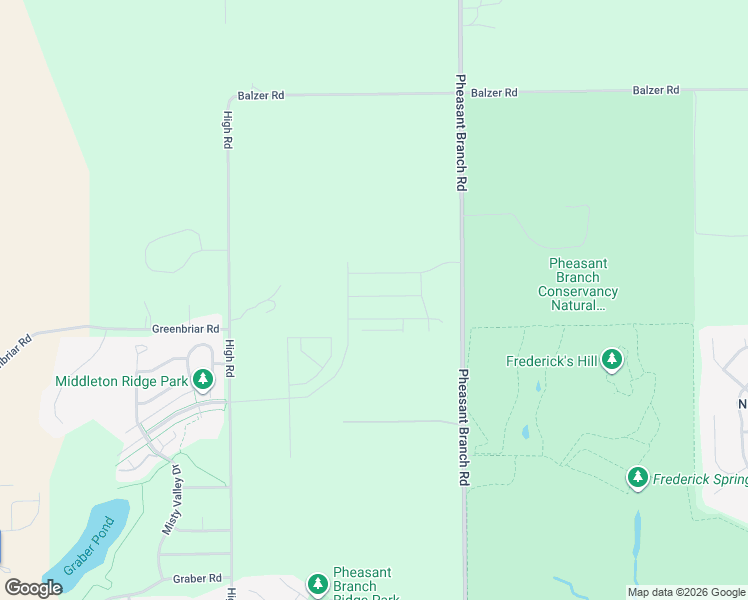 map of restaurants, bars, coffee shops, grocery stores, and more near 4950 High Road in Middleton