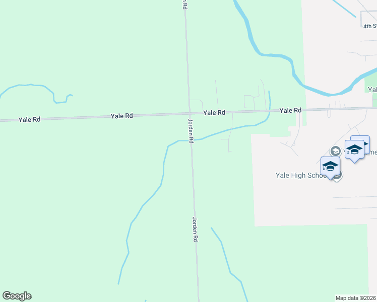 map of restaurants, bars, coffee shops, grocery stores, and more near 7903 Jordan Road in Yale