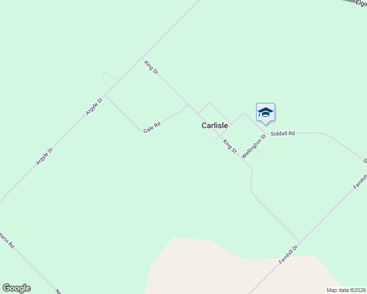 map of restaurants, bars, coffee shops, grocery stores, and more near 12096 Gale Road in Ailsa Craig