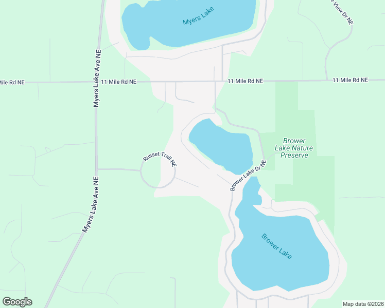 map of restaurants, bars, coffee shops, grocery stores, and more near 8986 Loveless Drive Northeast in Rockford