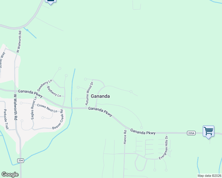 map of restaurants, bars, coffee shops, grocery stores, and more near 670 Rookery Way in Macedon