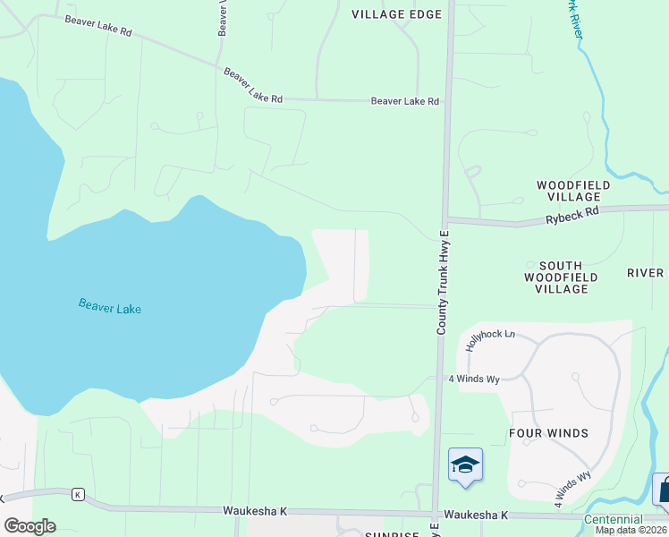 map of restaurants, bars, coffee shops, grocery stores, and more near W302N6045 Spence Road in Hartland