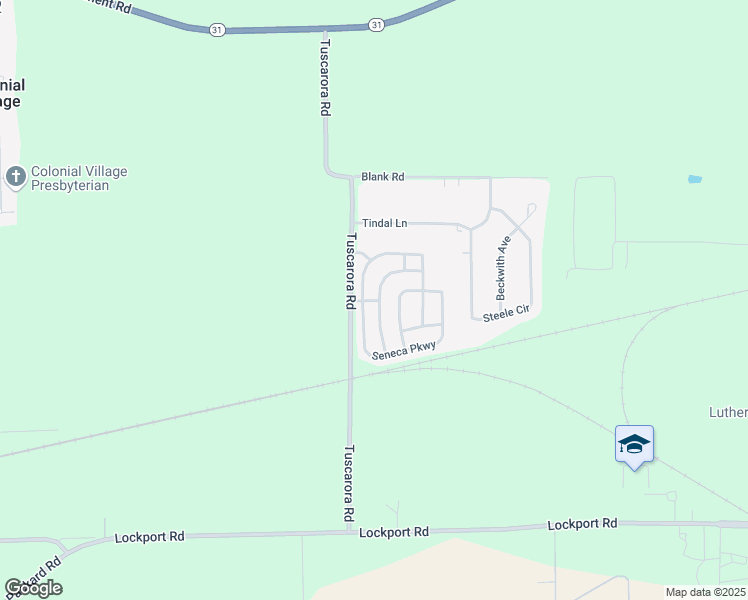 map of restaurants, bars, coffee shops, grocery stores, and more near 4012 Seneca Parkway in Niagara Falls
