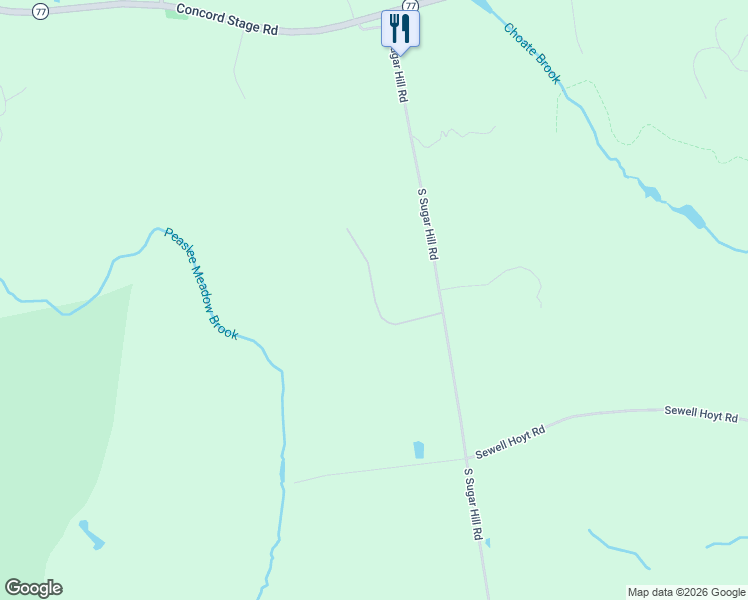 map of restaurants, bars, coffee shops, grocery stores, and more near 53 Als Drive in Weare