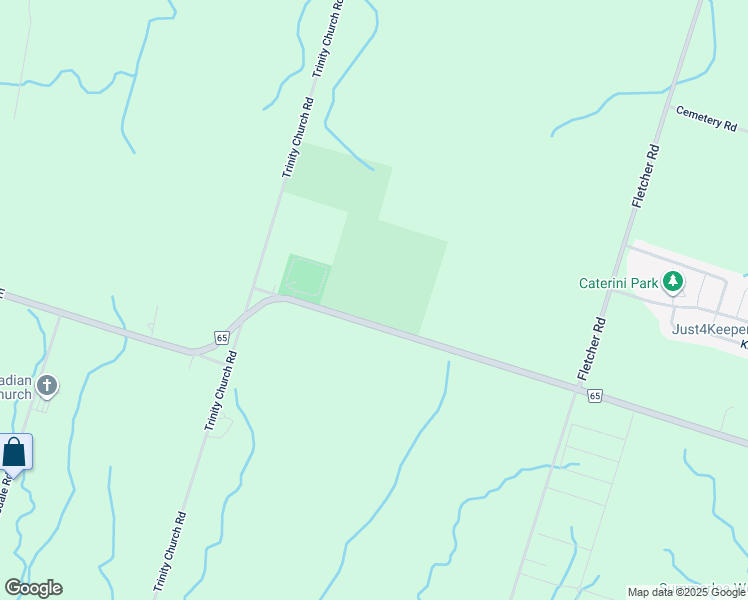 map of restaurants, bars, coffee shops, grocery stores, and more near 4280 Binbrook Road in Hamilton