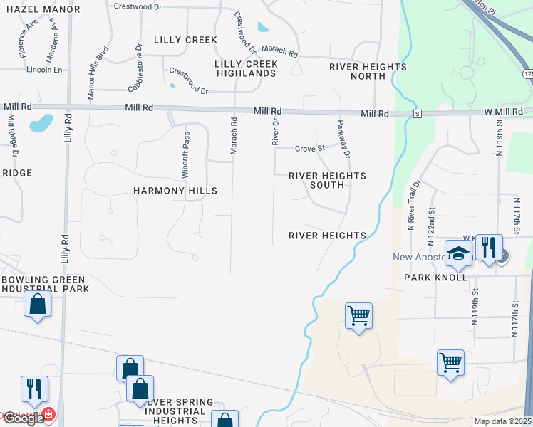W130N6159 River Drive, Menomonee Falls WI Walk Score