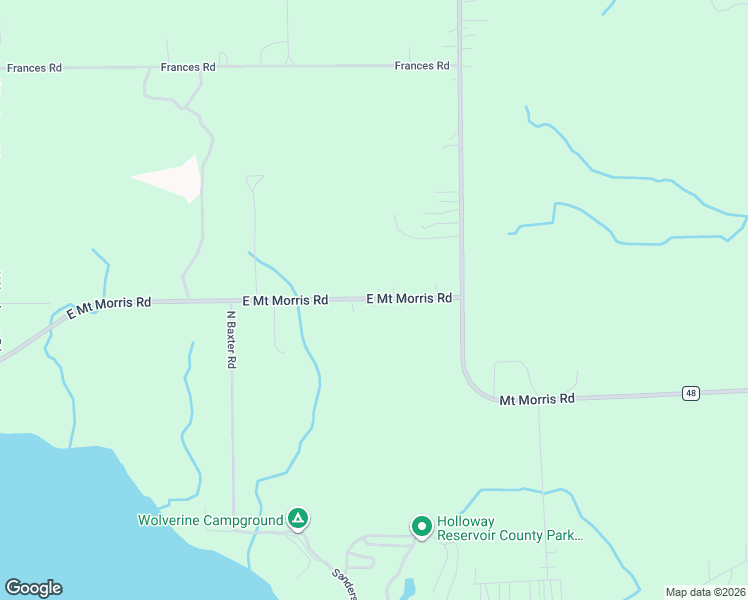 map of restaurants, bars, coffee shops, grocery stores, and more near 12430 East Mount Morris Road in Columbiaville