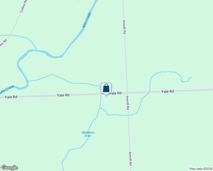 map of restaurants, bars, coffee shops, grocery stores, and more near 12622 Yale Road in Yale