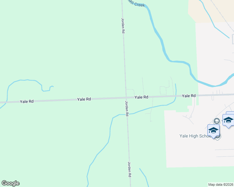 map of restaurants, bars, coffee shops, grocery stores, and more near 12030 Yale Road in Yale