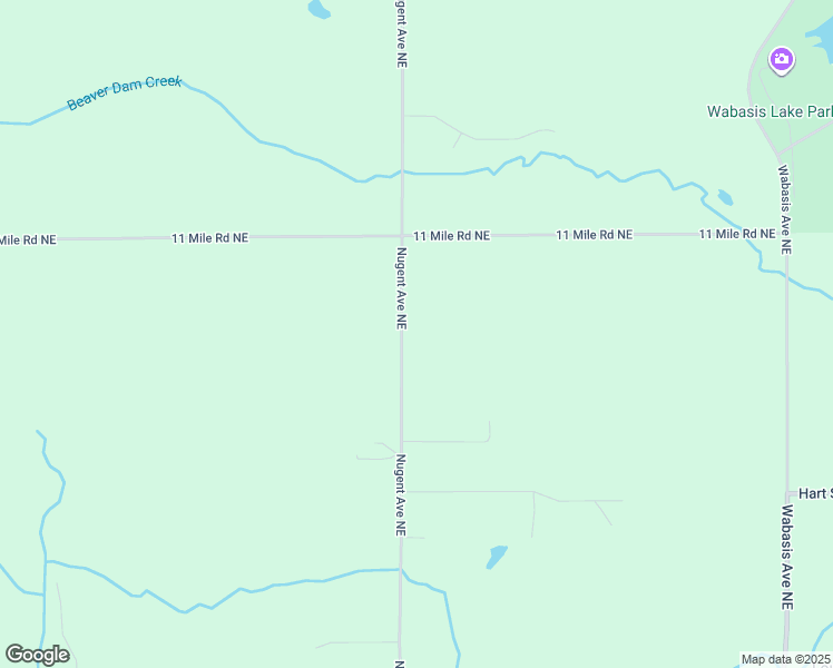 map of restaurants, bars, coffee shops, grocery stores, and more near 9044 Nugent Avenue Northeast in Rockford