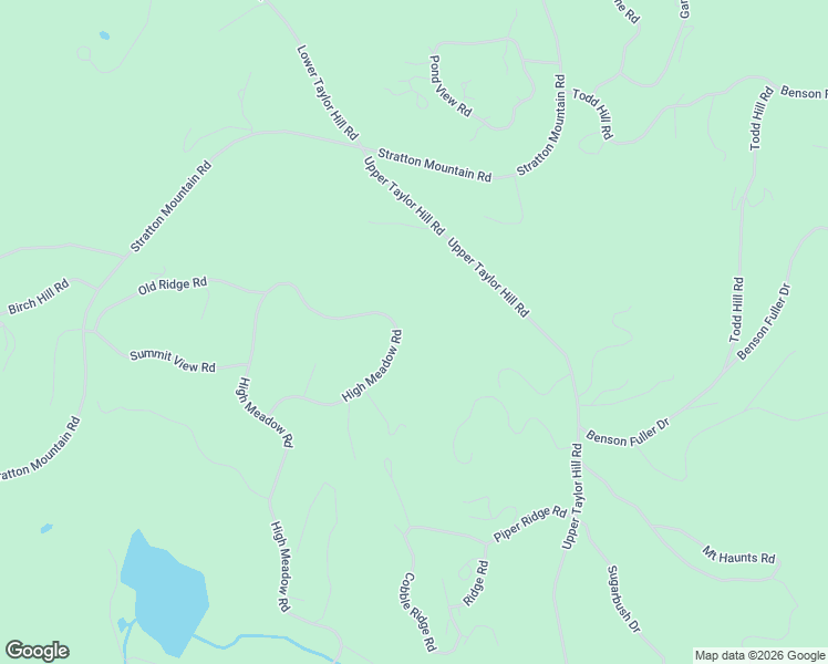 map of restaurants, bars, coffee shops, grocery stores, and more near 151 High Meadow Road in Winhall