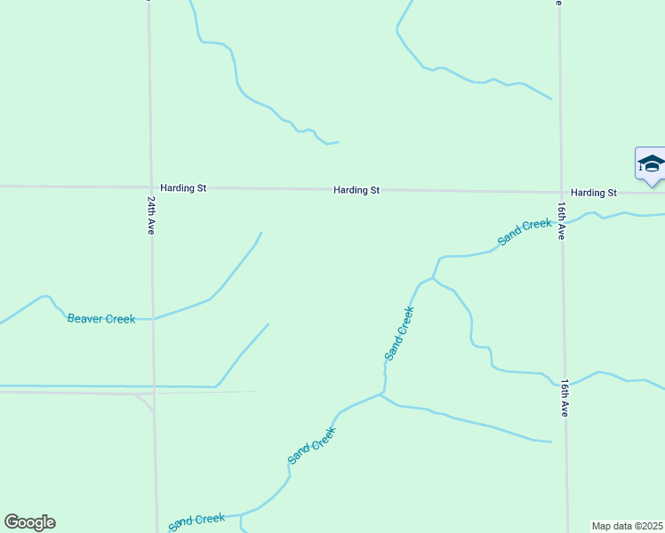 map of restaurants, bars, coffee shops, grocery stores, and more near 2060 Harding Street in Conklin
