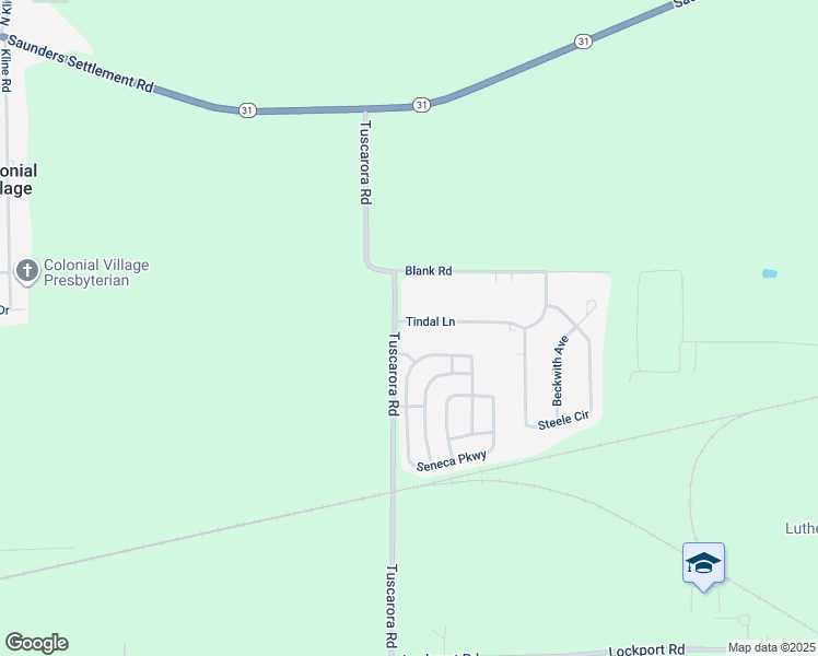 map of restaurants, bars, coffee shops, grocery stores, and more near 4709 Tuscarora Road in Niagara Falls