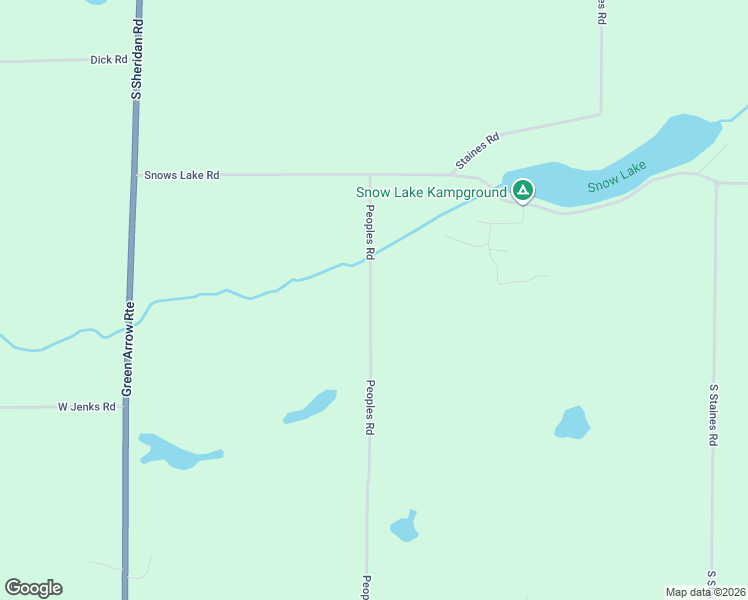 map of restaurants, bars, coffee shops, grocery stores, and more near 11452-11998 Peoples Road in Fenwick