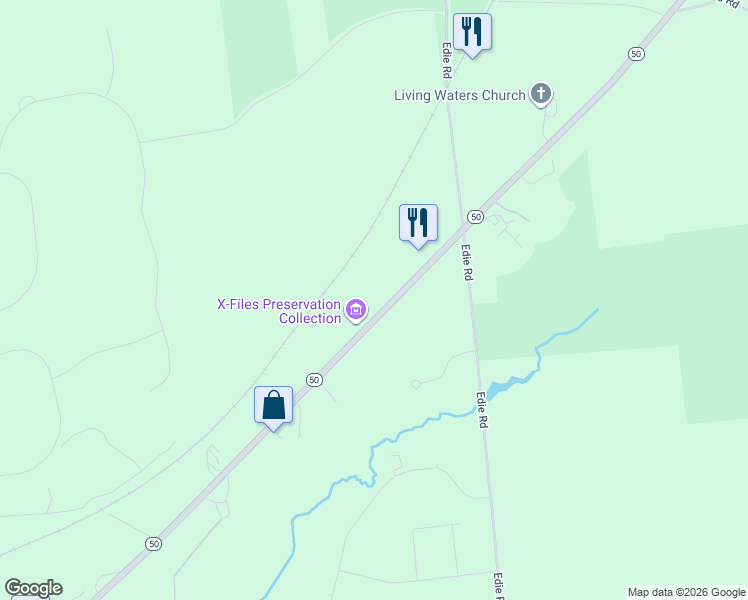map of restaurants, bars, coffee shops, grocery stores, and more near 4281 New York 50 in Saratoga Springs