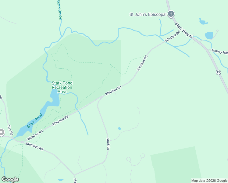 map of restaurants, bars, coffee shops, grocery stores, and more near 66 Winslow Road in Dunbarton