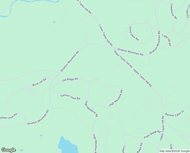 map of restaurants, bars, coffee shops, grocery stores, and more near 120 High Meadow Road in Winhall